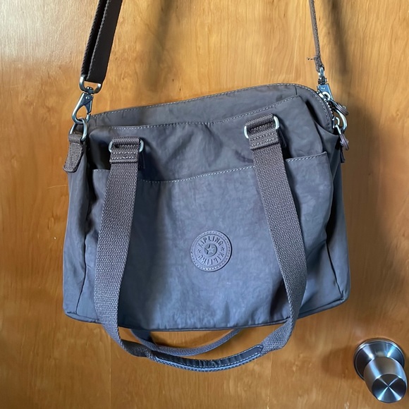 Kipling Handbags - Kipling taupe gray brown purse handbag crossbody